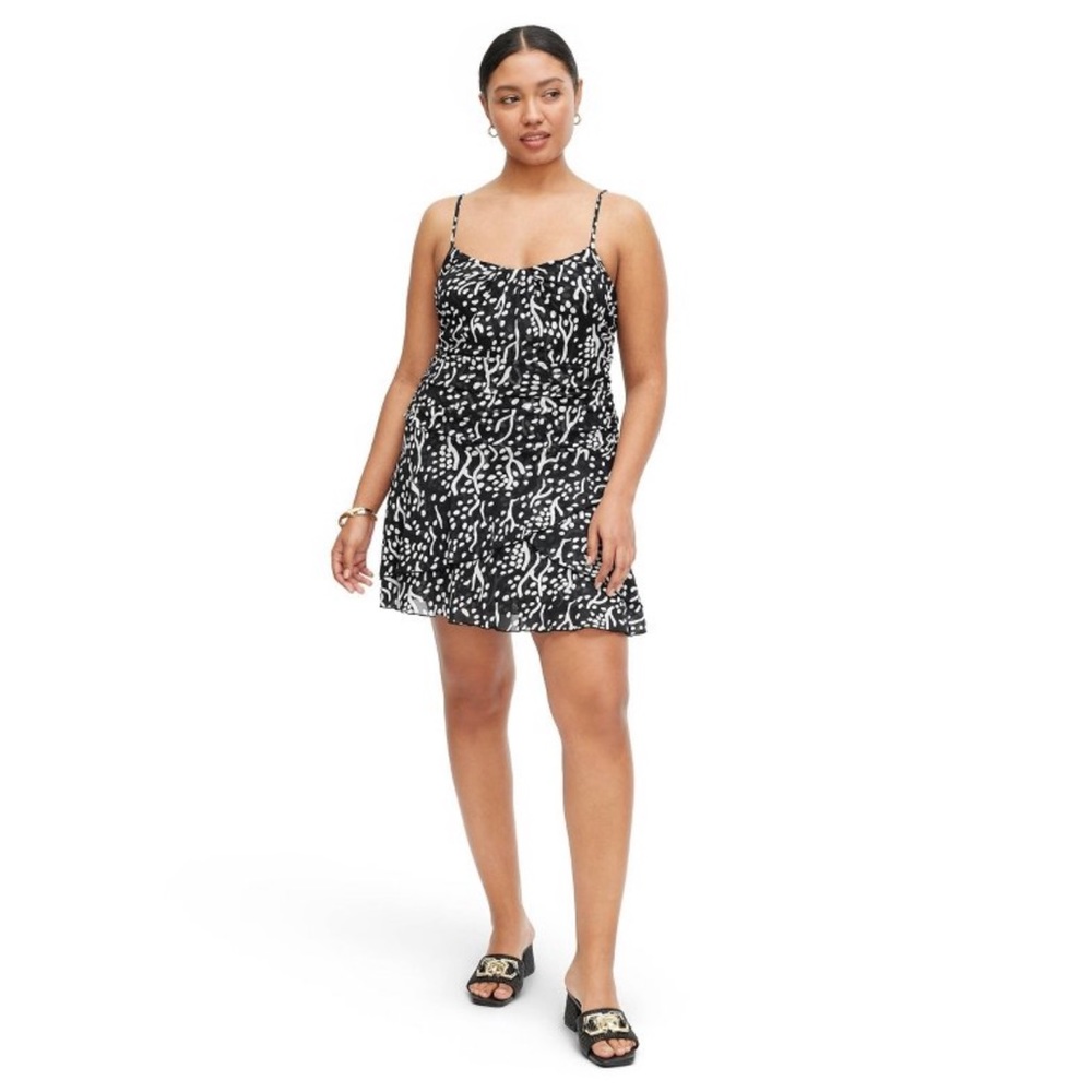 DVF for Target Black Mini Dress